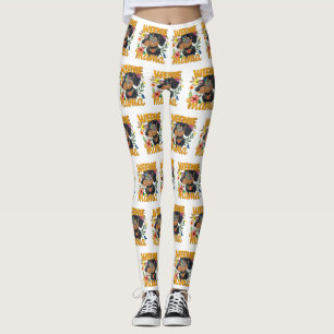 Weenie Mamma Dachshund Leggings