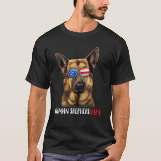 Weenie Pappa German Shepherd Pappa Hund German She T Shirt