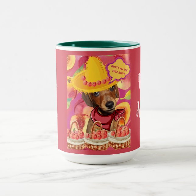 Weenie Peach Farmer Coffee Mugg (Center)