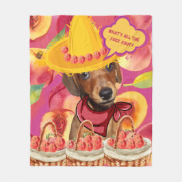 Weenie Peach Farmer Ull Fleecefilt