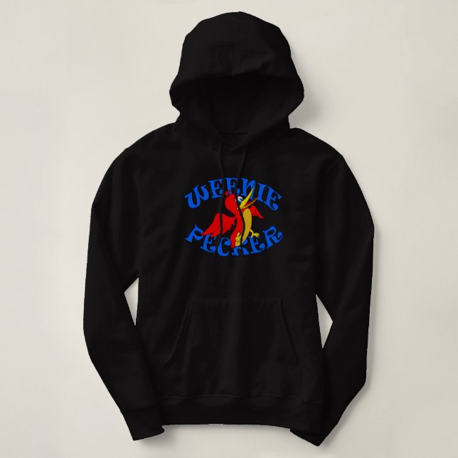 Weenie Pecker hoodie på svenska T Shirt (Design framsida)