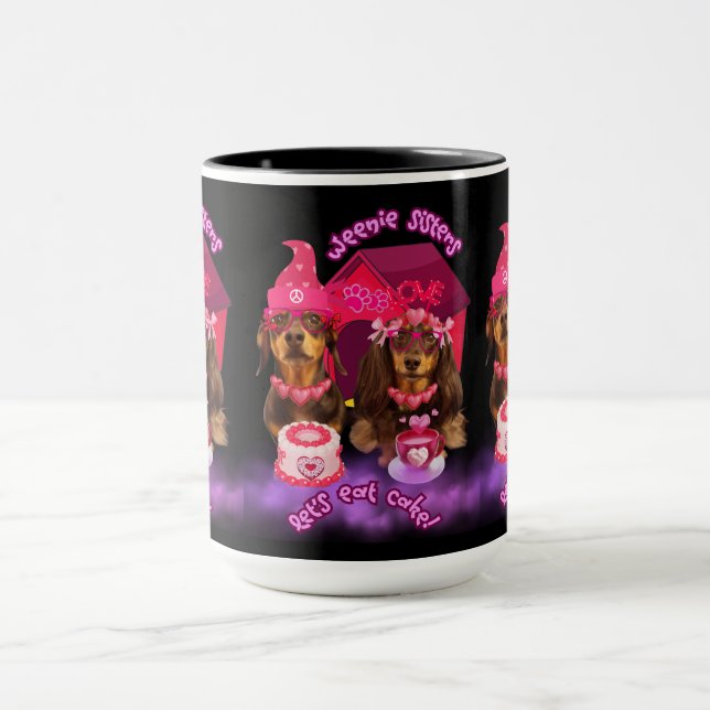 Weenie Sisters Låt oss kummelkaffe Mugg (Center)
