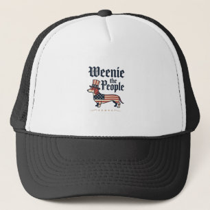 Weenie the People Patriotisk Dachshund T-Shirt_1 Keps
