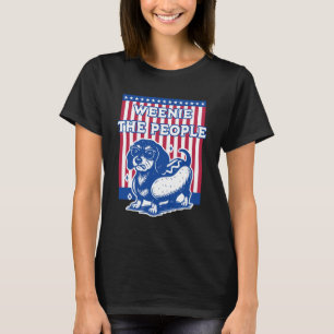 Weenie The People Roligt Hot Dog Dachshund Älskare T Shirt