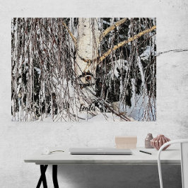 Weeping Birch Öga of Horus Canvastryck