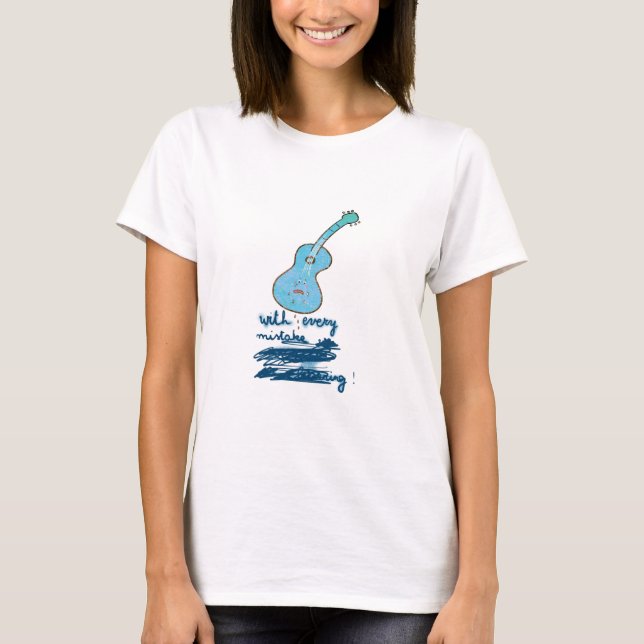 Weeping guitar tee (Framsida)
