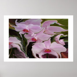"WEEPING ORCHIDS"-SKRIV POSTER