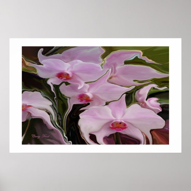 "WEEPING ORCHIDS"-SKRIV POSTER (Framsidan)