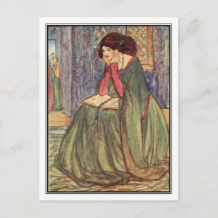 Weeping Princess av Florence Harrison Vykort