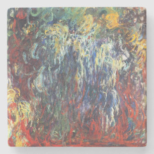 Weeping Willow at Giverny (från Claude Monet) Stenunderlägg