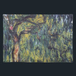 Weeping Willow av Claude Monet, Vintage Fine Art Bordstablett<br><div class="desc">Weeping Willow II (1918) av Claude Monet är en vintage konstmålning för bra. Det är en del av en serie färger av träd som Monet målade i sina trädgårdar i Giverny, Frankrike. En grova träd i en skog under höstsäsongen. Om konstnären: Claude Monet (1840-1926) var en av grundarna av den...</div>