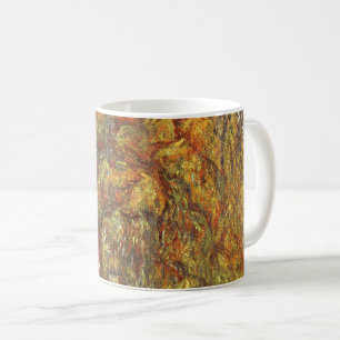 Weeping Willow av Claude Monet, Vintage Fine Art Kaffemugg