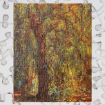 Weeping Willow av Claude Monet, Vintage Fine Art Pussel<br><div class="desc">Weeping Willow (c. 1919) av Claude Monet är en vintage imponerande bra konsthandlings vildmarksmålning. Det är en del av en rad träliknande skogsmålningar i träd som Monet målade i sina trädgårdar i Giverny, Frankrike. En grova träd under höstsäsongen med vackert färg på det vändande löven. Om konstnären: Claude Monet (1840-1926)...</div>