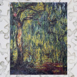 Weeping Willow av Claude Monet, Vintage Fine Art Pussel<br><div class="desc">Weeping Willow II (1918) av Claude Monet är en vintage konstmålning för bra. Det är en del av en serie färger av träd som Monet målade i sina trädgårdar i Giverny, Frankrike. En grova träd i en skog under höstsäsongen. Om konstnären: Claude Monet (1840-1926) var en av grundarna av den...</div>