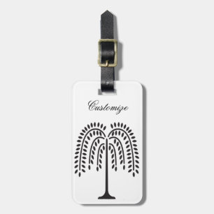 Weeping Willow Silhouette Thunder_Cove Bagagebricka