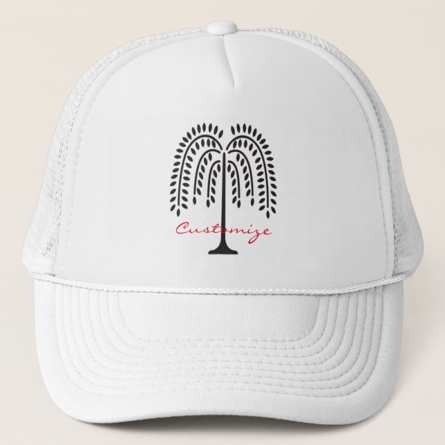 Weeping Willow Silhouette Thunder_Cove Keps (Framsida)