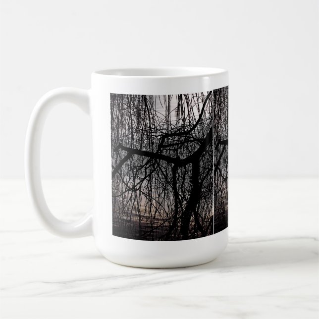 WEEPING WILLOW TRÄD KAFFEMUGG (Vänster)