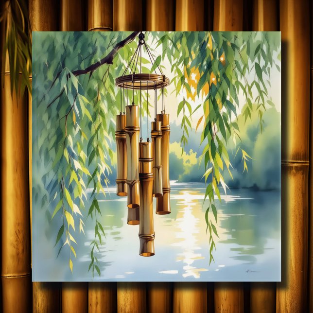 Weeping Willow, Windchimes och Sjö Poster (Skapare uppladdad)