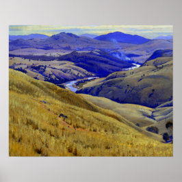 Weetangera Canberra Australien Elioth Gruner1937 Poster