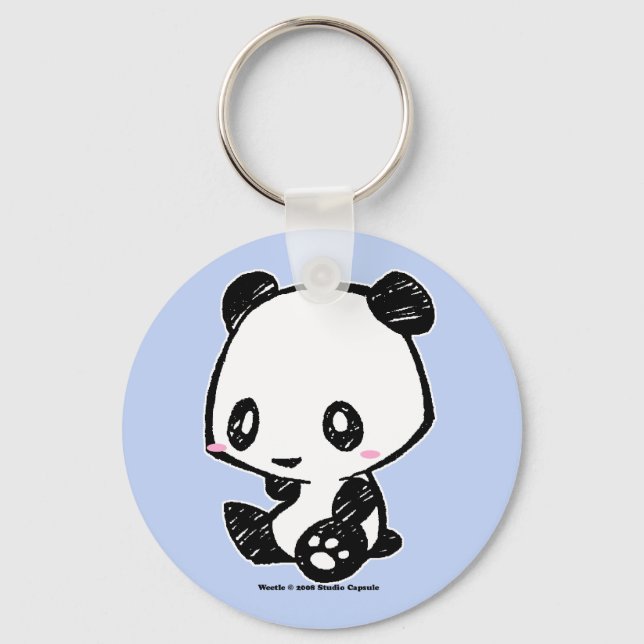 Weetle Panda Nyckelring (Framsida)