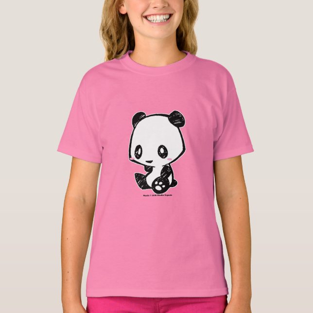 Weetle Panda T Shirt (Framsida)