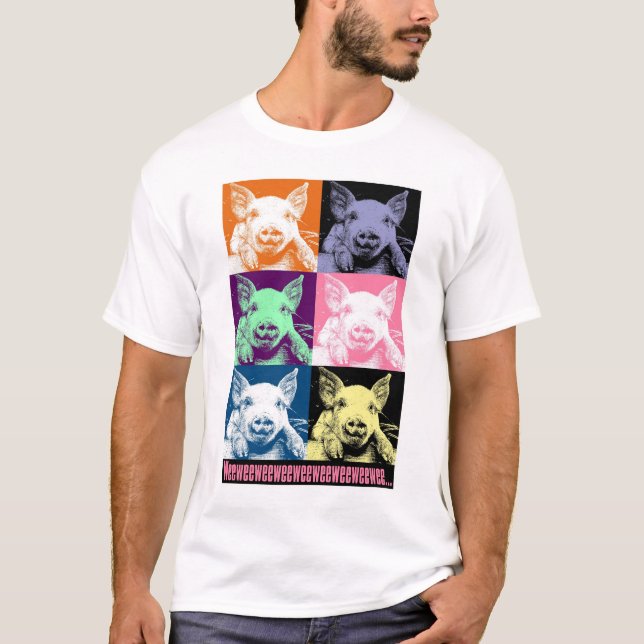 Weeweeweeweewee Tee Shirt (Framsida)