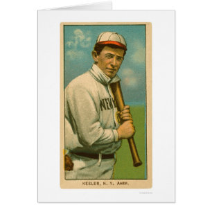 WeeWillie Keeler baseball 1909 Hälsningskort