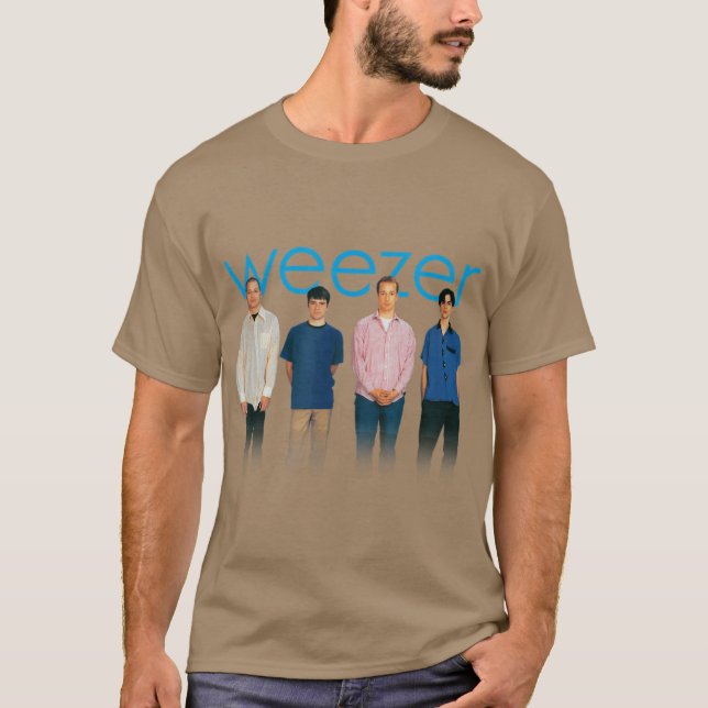 Weezer Blue Album T Shirt (Framsida)