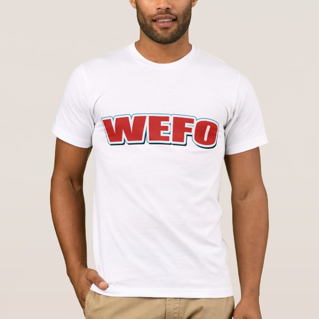 WEFO-T-tröja T Shirt (Framsida)