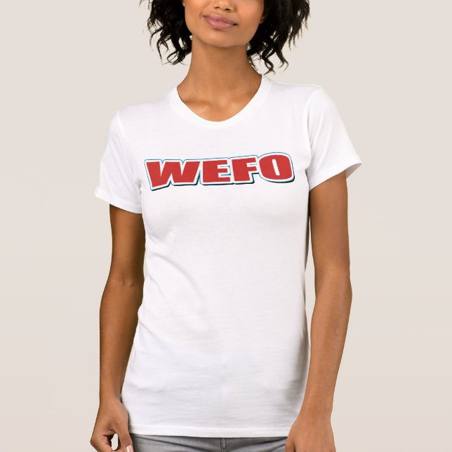 WEFO-T-tröja Tee Shirt (Framsida)