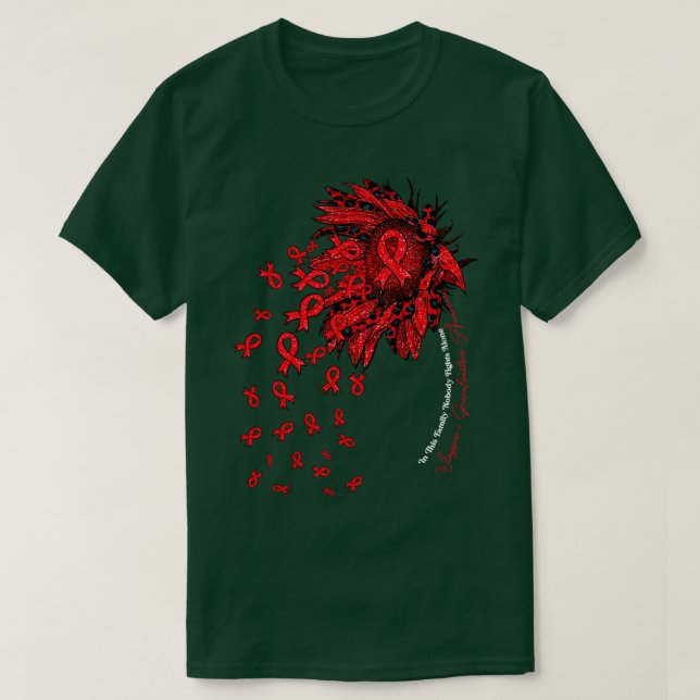 Wegeners Granulomatsis Awareness Solros no T Shirt (Design framsida)