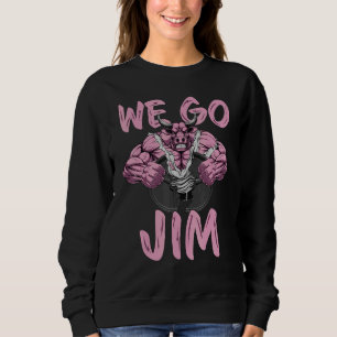 WeGoJim Bror Kultur Gym Träningsomslag Pump Fitnes T Shirt