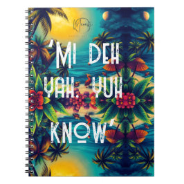 Weh yuh deh pon' anteckningsbok