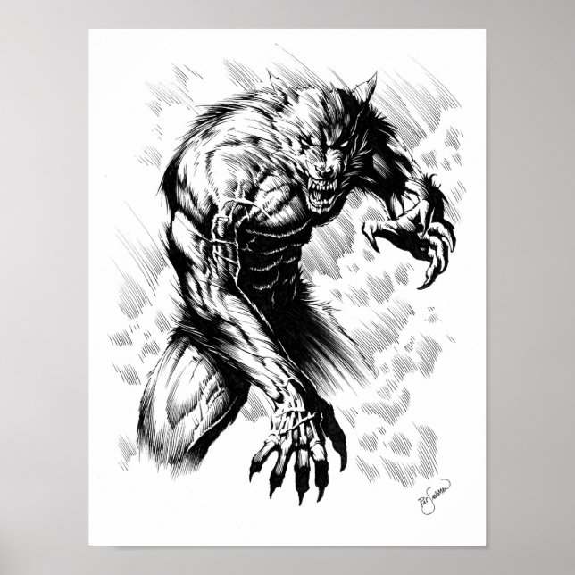 Wehrwölfe Poster (Framsidan)