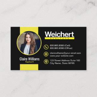 Weichert Realtors Fantastisk Affärskort Visitkort