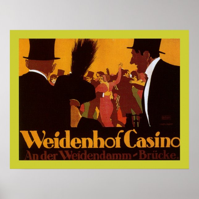 Weidenhof Casino Poster (Framsidan)