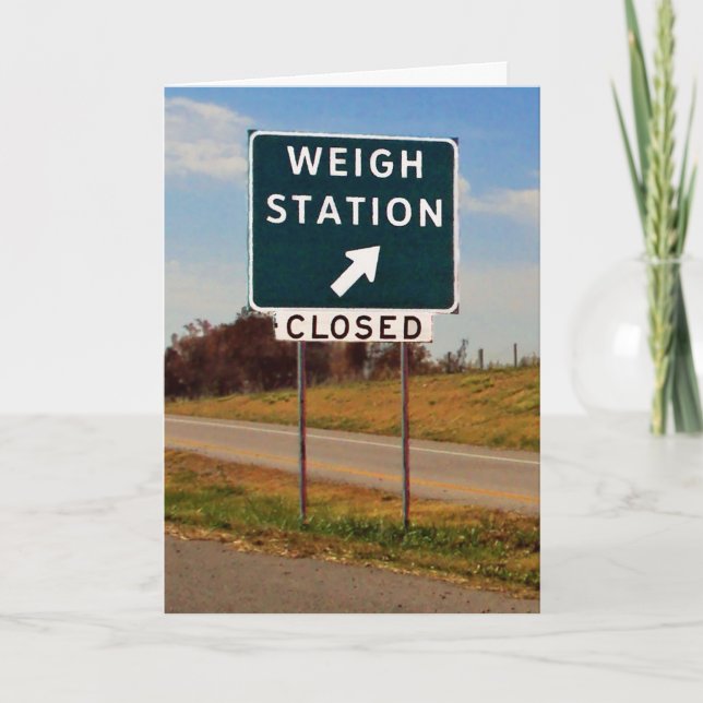 Weigh Station Closed Kort (Framsida)