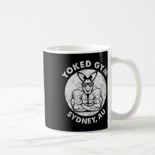 Weight Hiss Yoking Gym Sydney Flex Muscle Kangaroo Kaffemugg