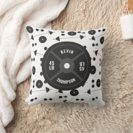 Weight Training Fitness Dumbbell Bodybuilding Namn Kudde