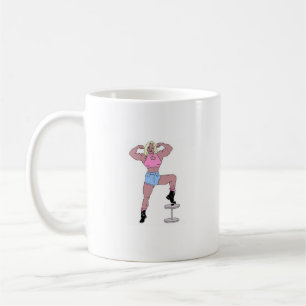 Weightlifter driva kaffemugg