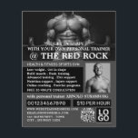Weightlifter, Personal tränare, Gym reklam  Flygblad<br><div class="desc">Vightlifter,  Personlig tränare,  Gym annonser från Affärskortet Store.</div>