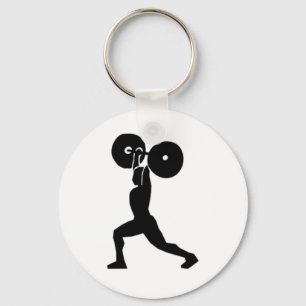 Weightliftingidrottshall Nyckelring