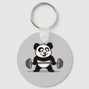 WeightliftingPanda Nyckelring