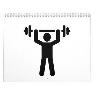 WeightliftingPowerlifting symbol Kalender