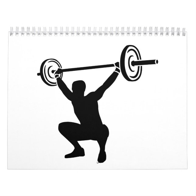 Weightliftingsportar Kalender (Omslag)