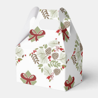 Weihnachten, elegant, Winter. Geschenkschachtel Presentaskar