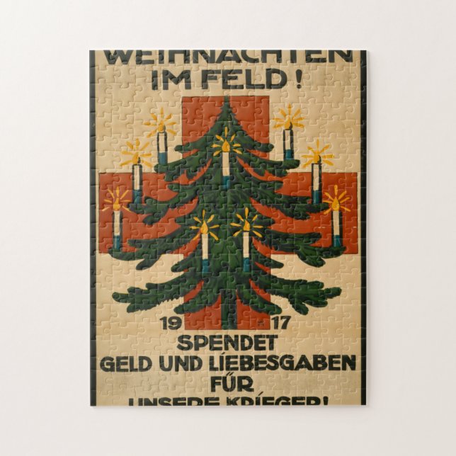 Weihnachten Im Feld Pussel (Vertikal)