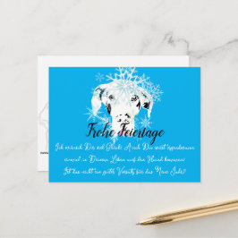 Weihnachten mit Neujahrsvorsatz Postcard Vykort