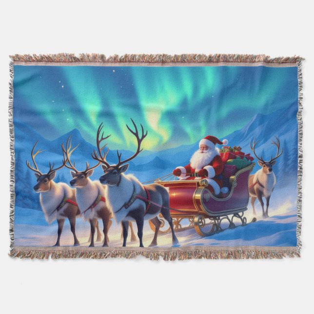 „Weihnachtliche Harmonie“ Filt (Framsidan)