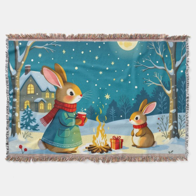 „Weihnachtliche Harmonie“ Filt (Framsidan)